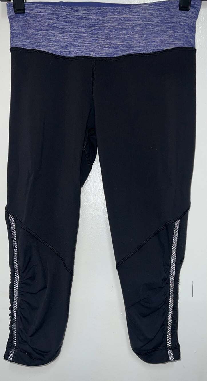 Lululemon Crop Ruched Leggings 4
